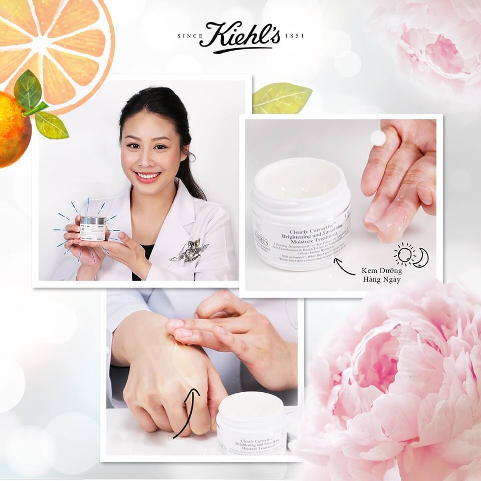 Kiehl's,Kiehl's Clearly Corrective Brightening and Smoothing Moisture Treatment,Kiehl's Clearly Corrective,Kiehl's Clearly Corrective ครีม,Kiehl's Clearly Corrective ราคา,คีลส์ ราคา,คีลส์ ครีมผิวขาว ราคา