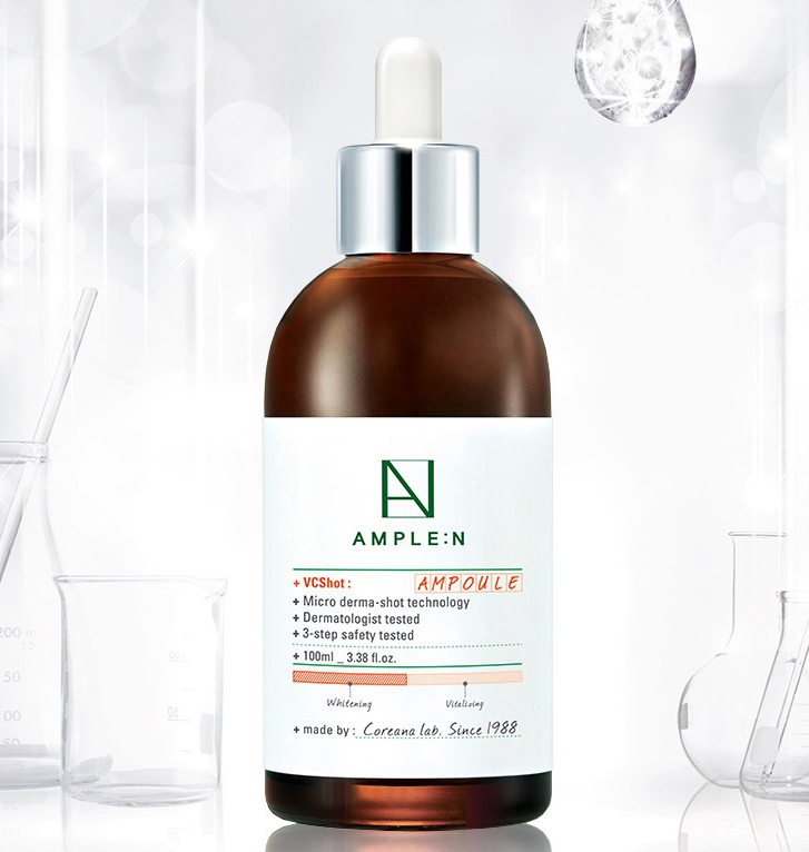 Coreana, Coreana AMPLE:N VC Shot, Coreana AMPLE:N VC Shot ราคา, Coreana AMPLE:N VC Shot รีวิว, Coreana AMPLE:N VC Shot pantip, Coreana AMPLE:N VC Shot twitter, AMPLE N VC Shot Ampoule 100 ml. เซรั่มวิตามินซี ช่วยปกป้องผิวจากแสงแดด ลดสิว ลดรอยดำให้ผิวดูสวยใส