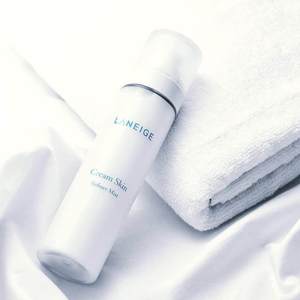 Laneige,Laneige Cream Skin Refiner mist,Cream Skin Refiner mist,รีวิว Laneige Cream Skin Refiner mist,Laneige Cream Skin Refiner mist ราคา,Laneige Cream Skin Refiner,