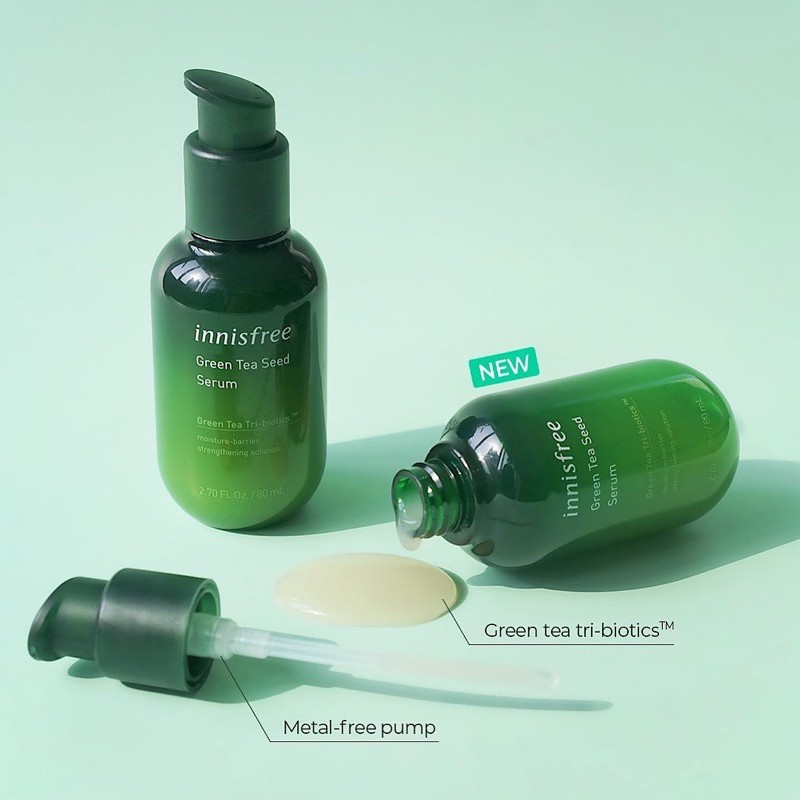 Innisfree NEW!! Green Tea Seed Serum Tri-Biotics 