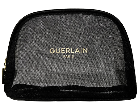 Guerlain Black Mesh Makeup Pouch