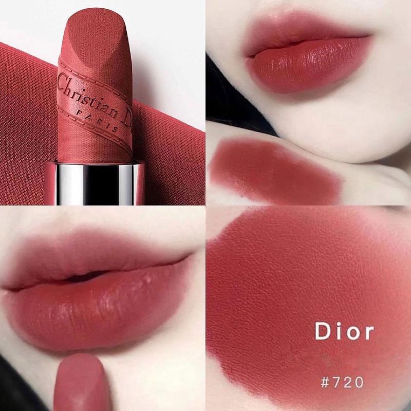 Dior Rouge Dior Limited Edition Floral Lip Care Long Wear #720 Icone Velvet 1.5g,Dior Rouge Dior Limited Edition Floral Lip Care Long Wear #720 Icone Velvet 1.5g รีวิว, ลิปดิออร์สีไหนสวย, ลิปโรเซ่ . ลิปดิออร์ โรเซ่