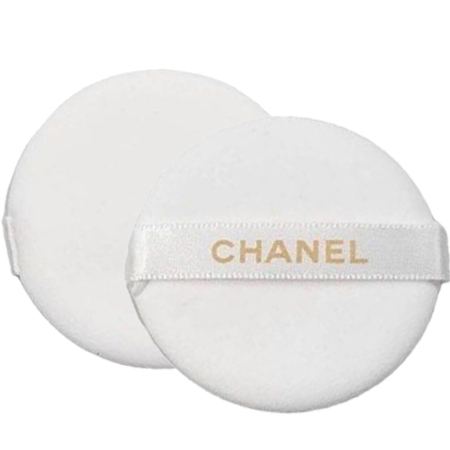 Chanel Puff Cushion พัฟสีขาว ขนาด 5cm  สำหรับคูชั่น