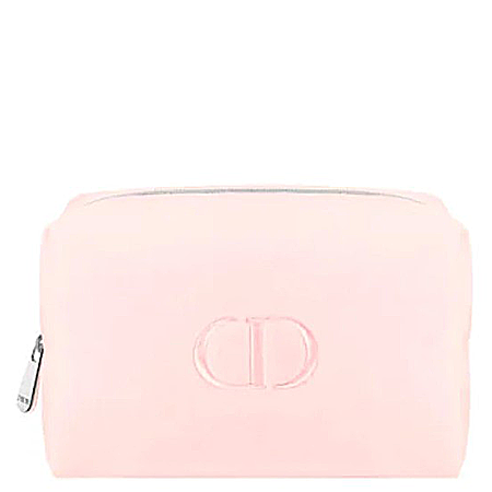 Dior Pastel Pink Pouch ,กรเป๋าเครื่องสำอาง Dior,dior กระเป๋าเครื่องสำอางสีชมพู,