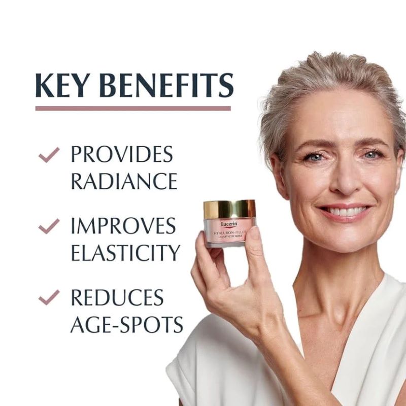 EUCERIN Hyaluron-Filler + Elasticity Day Rose SPF 30, Hyaluron-Filler + Elasticity Day Rosé SPF30, Eucerin HYALURON-FILLER + elasticity rosé day cream SPF30 , EUCERIN Hyaluron-Filler + Elasticity Day Rose ราคา  EUCERIN Hyaluron-Filler + Elasticity Day Rose รีวิว , เดย์ครีม ,ครีมกลางวัน Eucerin Hyaluron-Filler + Elasticity Day Rose ,ครีมกลางวัน Eucerin 