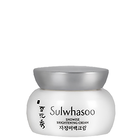Sulwhasoo Snowise Brightening Cream 5ml ครีมเนื้อบางเบาเเต่เข้มข้นด้วยสารบำรุงจากโสมขาว มอบความชุ่มชื้นและความเปล่งปลั่งให้ผิวคุณ