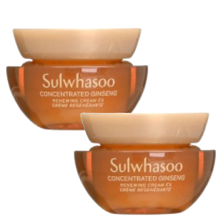 Sulwhasoo แพ็คคู่สุดคุ้ม!! Concentrated Ginseng Renewing Cream Ex Classic 5ml ครีมลดเลือนริ้วรอย ด้วยพลังแห่งการฟื้นบำรุงผิวที่ดียิ่งกว่าที่เคย
